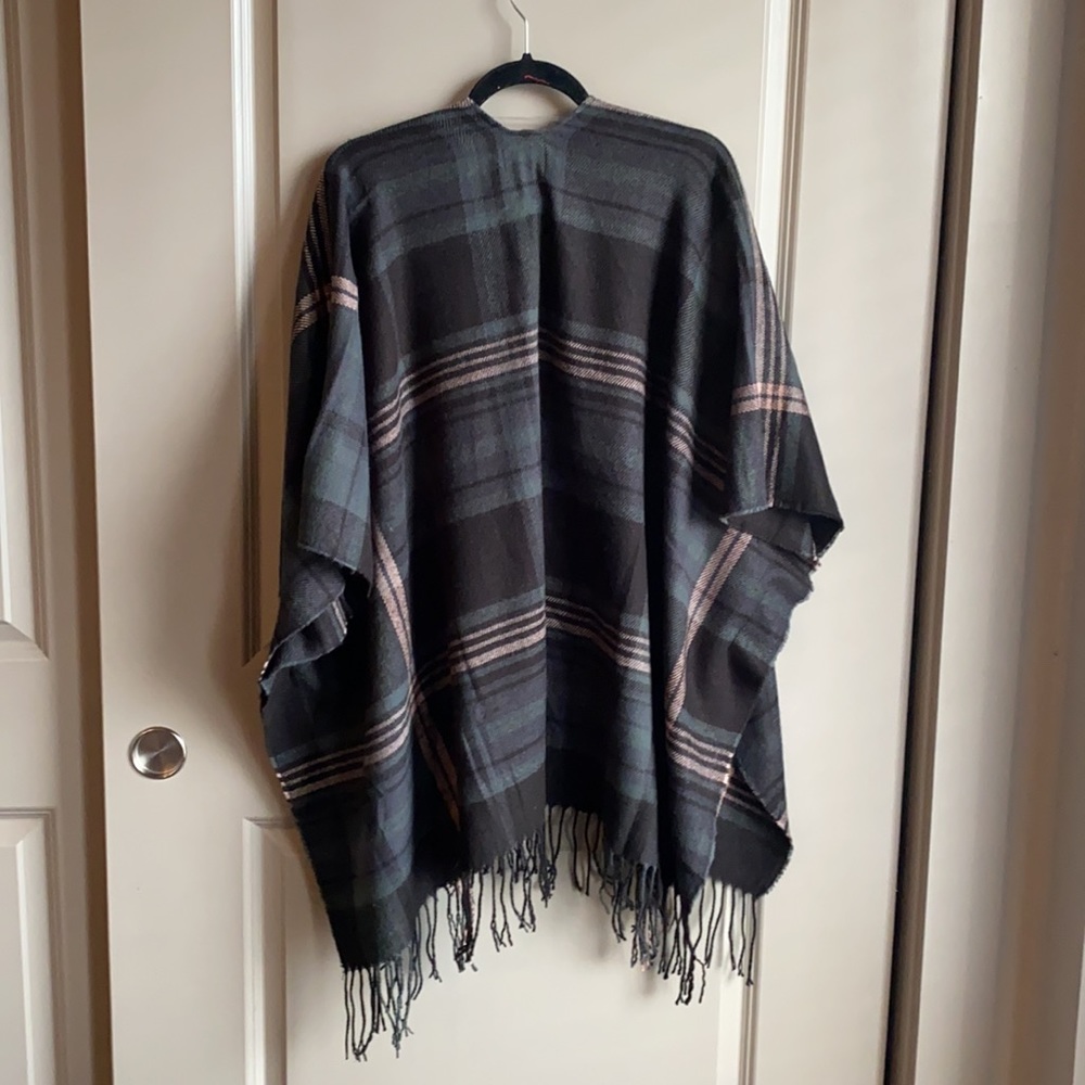 Target Universal Thread Plaid Wrap Jacket - image 3